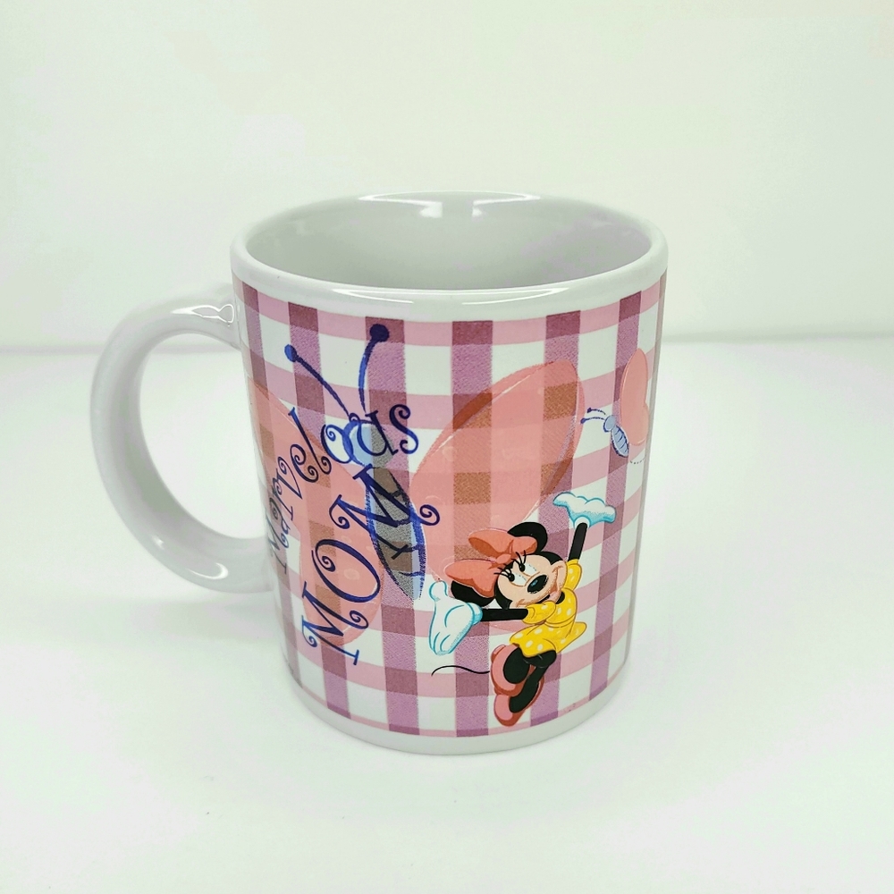 Disney Minnie Mouse Marvelous Mom Coffee Mug Butterfly